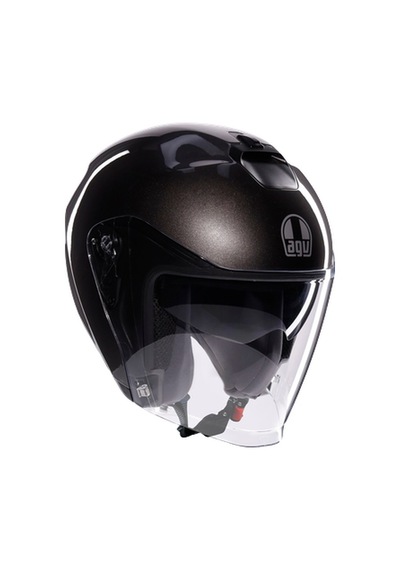 Agv Irides Mono Asfalto Motosiklet Kaskı Gri