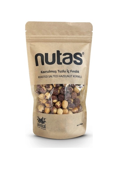 Nutas Kavrulmuş Tuzlu İç Fındık 250g Diğer