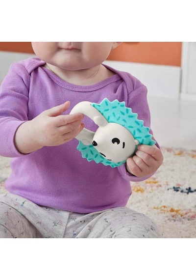 Fisher Price Eğlenceli Dostlar Çıngıraklı Dişlik - Kirpi Hjw11-hkd72 Çok Renkli