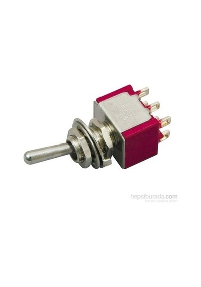 Dimarzio Ep1106 Dpdt On-On 2 Pozisyon Mini Toogle Switch