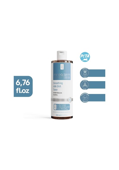 Mineaderm Smoothing Aha Bha Toner 200 Ml Sku: Smg8690010515599