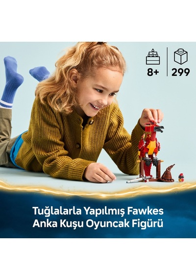 Harry Potter Fawkes : Dumbledore Un Anka Kuşu 76448 - 8+ Çocuklar Için Hayvan Figürü Içeren Oyuncak Yapım Seti 299 P Harry Potter Fawkes : Dumbledore Un Anka Kuşu 76448 - 8+ Çocuklar Için Hayvan Figürü Içeren Oyuncak Yapım Seti 299 P