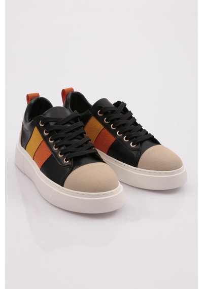 Dgn 1001 Kadin Sneaker 1001-2007-R1579 Gri - Siyah