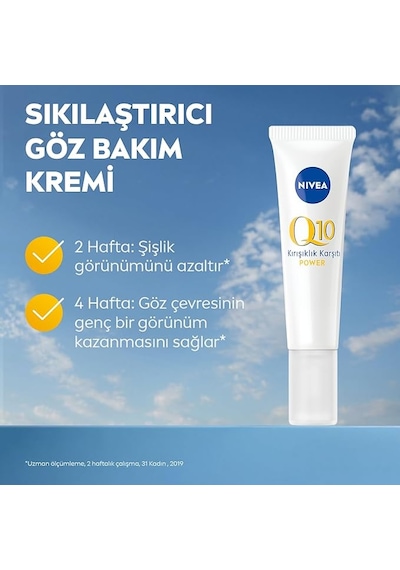 Nıvea Q10 Power Kırışıklık Karşıtı Göz Kremi 15 Ml X 5 Adet