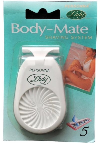 Personna Lady Body-mate Çift Bıçaklı Sistem Tıraş Bıçağı Ve 5 Adet Yedek Başlık