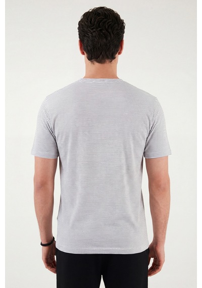 Buratti Erkek T Shirt 5904030 Beyaz Beyaz