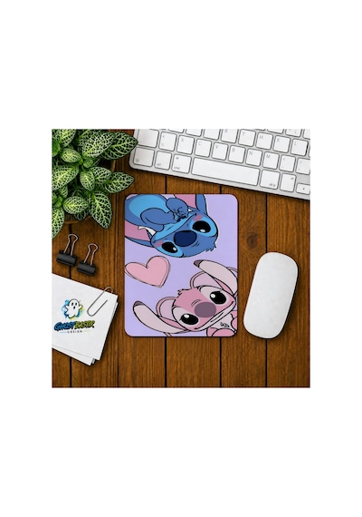 Stitch Baskılı Oyuncu Mousepad 0284
