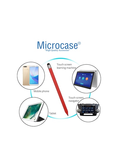 Telefon Tablet Navigasyon 2in1 Stylus Pen Dokunmatik Kalem AL3465