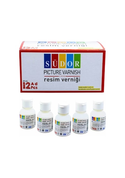 Resim Verniği 25 Ml 3 Adet
