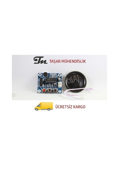 Isd1820 Ses Kayıt Modülü Ve Hoparlör Arduino Raspberry Pıc N11.2687