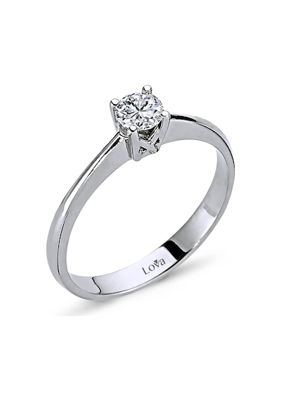 Lova F Renk 0,24 Karat Pırlanta Tektaş Yüzük - 1040066
