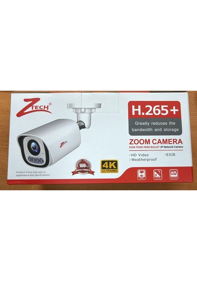 Ztech Zr-2012 5mp 2.7-13.5m Motorize Fullcolor + Mikrofon Bullet Dış Mekan Metal Ip Kamera
