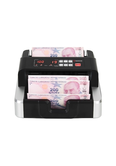 Baove Gb4100 Para Sayma Makinesi Ve Sahte  Para Yakalama - Adet Sayım - Tl - Euro – Usd