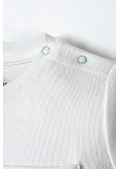 U.S. Polo Assn. U.s. Polo Assn Erkek Bebek 2 Li Şort T-şhirt Takım Beyaz-su Yeşili-2253 Yeşil