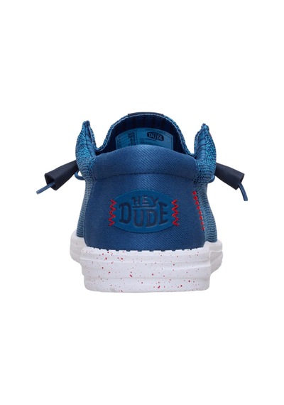 Hey Dude Wally Cru Stretch Canvas Erkek Terlik Mavi
