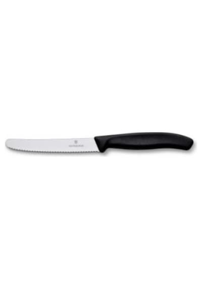 Victorinox 6.7833 11Cm Domates & Sosis Bıçağı Siyah