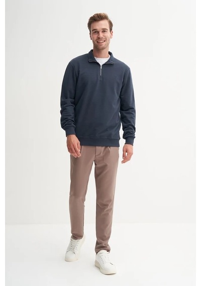 Cazador Caz 53470 Dik Yk. Sweat Erkek Soft Blue 26kc53470 Mavi