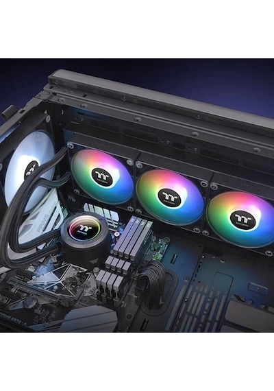 Thermaltake 360mm Th360 Cl-w362-pl12sw-a Argb Am5-1700p Sıvı Soğutmalı İşlemci Fanı