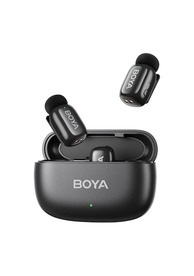 Boya Mini 2 Aı Kablosuz Yaka Mikrofonu Type-c Mat Siyah - Sku02