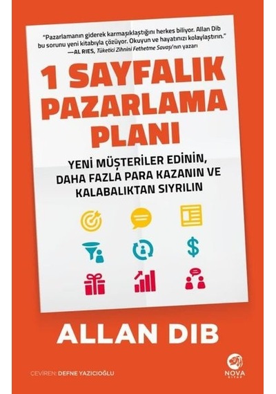 1 Sayfalık Pazarlama Planı - Allan Dib - Nova Kitap