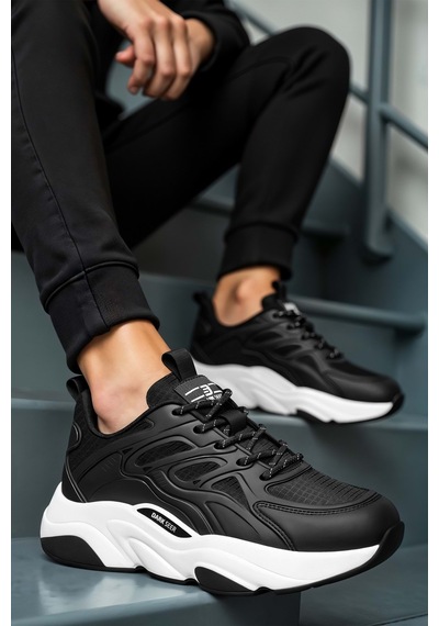 Dark Seer Ds K Storm Sneaker 2025 Kadın SİYAH-BEYAZ