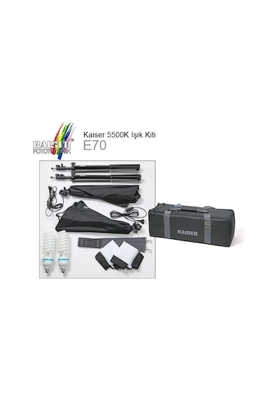 Kaiser Studiolight E70 Taşınabilir Gün Işığı Seti (3167)
