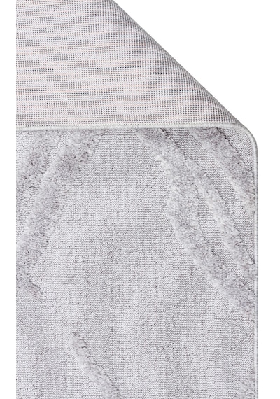 Nora Nr03 Etnik Örgü Desenli Gri Modern İskindinav Salon Halısı Hav Toz Vermez Yumuşak Dokulu
