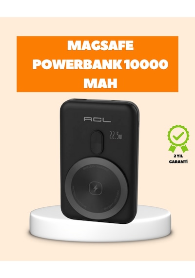 Hnrlıshp Lcd Ekranlı Kablosuz Powerbank Type C Ve Usb Çıkışlı Çok Renkli