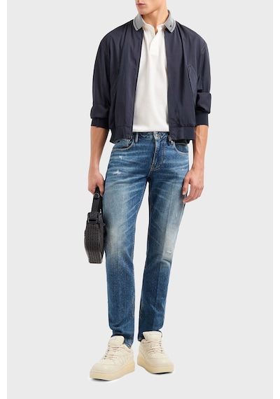 Emporio Armani Erkek Kot Pantolon Em000121 Af13281 Mb002 Lacivert Lacivert