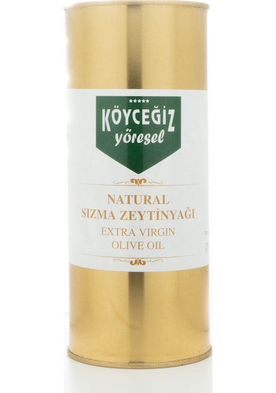 Köyceğiz Yöresel Naturel Sızma Zeytinyağı Teneke 2 L