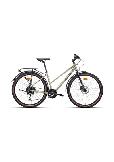 Carraro Sportive 725 Hd Fren 16 Vites 27,5 Jant Şehir Bisikleti Lime Yeşil Beyaz 43 Kadro