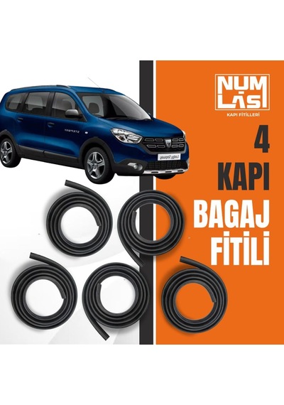 Dacia Lodgy 4 Kapı + Bagaj Fitili-a Kalite-numlas-nm6897