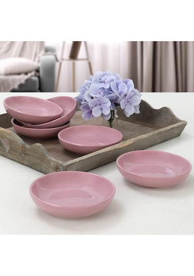 Violet Halka Çerezlik/sosluk 13 Cm 6 Adet Çok Renkli