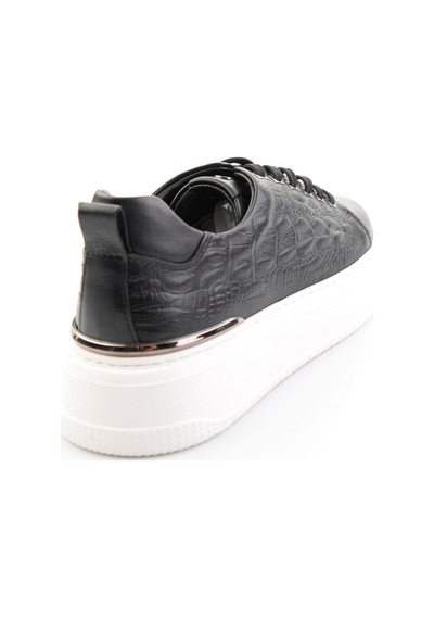Bambi Kahve Hakiki Deri Erkek Sneaker E01398071043 Kahve