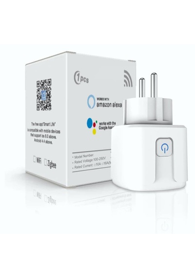 Akıllı Priz Smart Plug Wi-fi Uzaktan Kontrol 16A