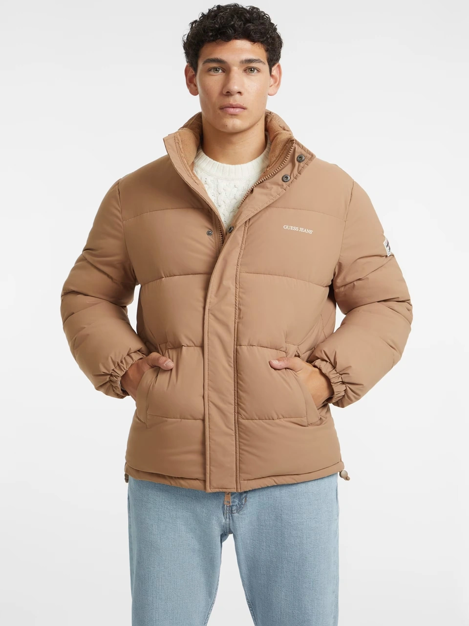 Guess Jeans Reg Lenght Puffer Erkek Şişme Mont M4bl20wgıı2 M4bl20wgıı2 G1dq G1dq
