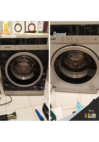 Buzdolabı Ve Bulaşık Makinesi Kapak Folyo Kaplama Siyah (380171390)
