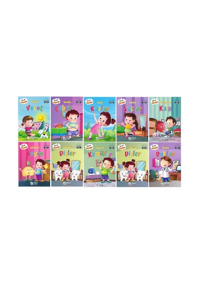 2.sınıf Öğretmen Tavsiyeli Okumayı Sevdiren 32 Sayfa 10 Kitaplık Hikaye Seti-7 Slime Set Hediyeli