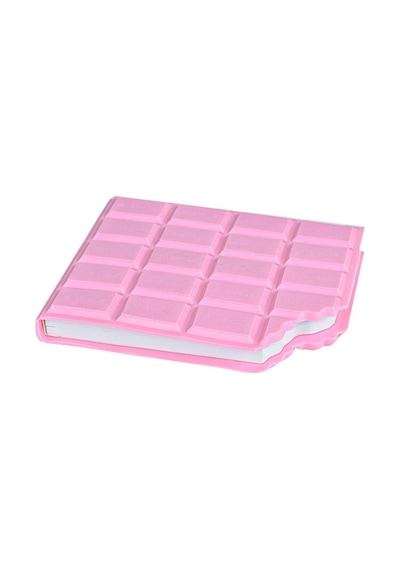 Bay Pembe Peluş Ayıcık, Kar Küresi Ve Pembe Çikolata Not Defteri Hediye Seti Najmaddin Standart
