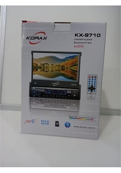 Korax Kx-9710 Oto Teyp 7 Inçh Indash Usb Bluetooth Play Oto Teyp