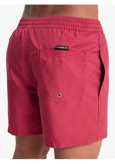 Quiksilver Quıksılver Deluxe 15 Erkek Burnt Russet - Solid Volley Short Eqyjv04101-rqz0 Bordo