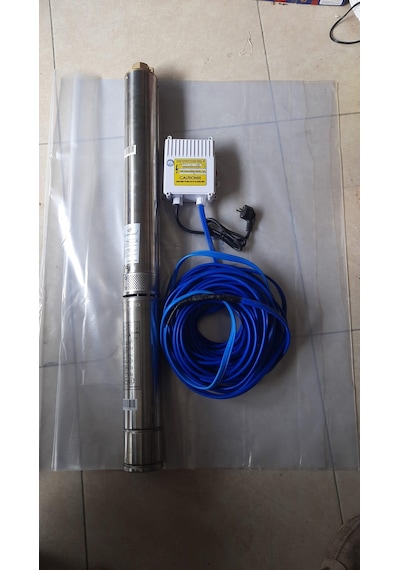 4sdm2/11 0,75hp Alarko Monofaze 25 Mt Kablolu Ve Panolu Takım Dalgıç Pompa
