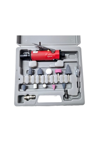 Rico 1/4" Havalı Taşlama Seti 10 Parça 022-rc4083