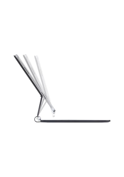 Apple İpad Pro 13 2024 Kılıf X9p Magic Manyetik Klavyeli Tablet Kılıfı - Siyah