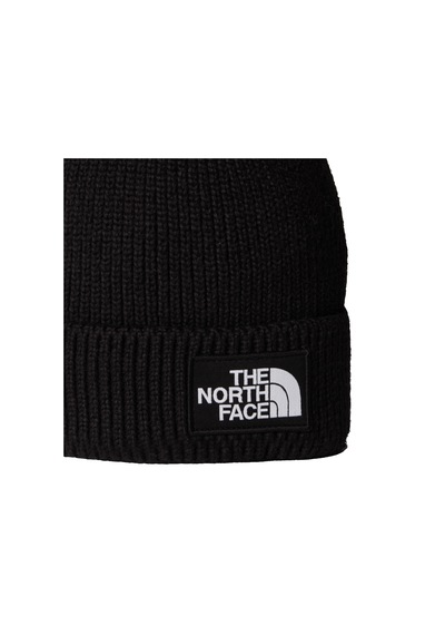 The North Face Tnf Logo Box Cuffed Unisex Bere Nf0a8chejk31 Siyah