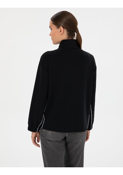 Pierre Cardin Kadın Siyah Hırka Örme 50309108-vr046 Siyah