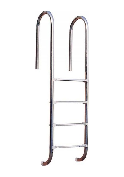 Gemaş Havuz Merdiveni 3 Basamaklı Standart U 304 Model Paslanmaz