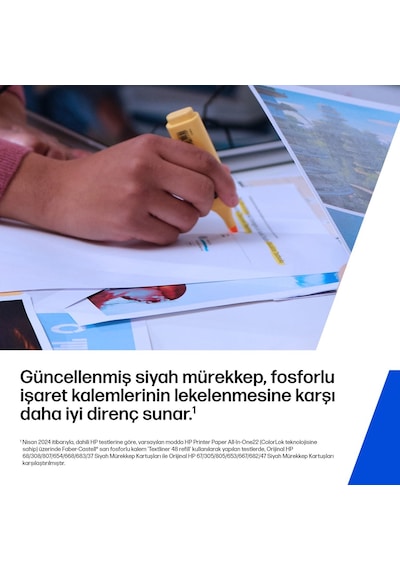 Hp 654 Üç Renkli  Mürekkep  Kartuş 7fp38ue