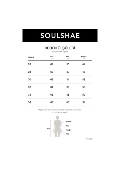 Soulshae Kadın Denim Yüksek Bel Yırtmaçlı Kalem Midi Etek Mavi 1