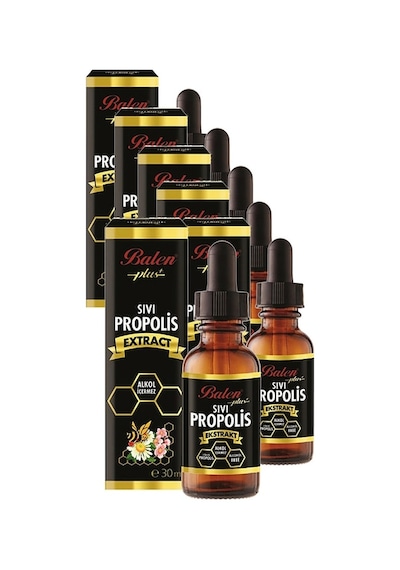 Balen Sıvı Propolis Ekstraktı Damla Su Bazlı 30 ML 6 Adet
